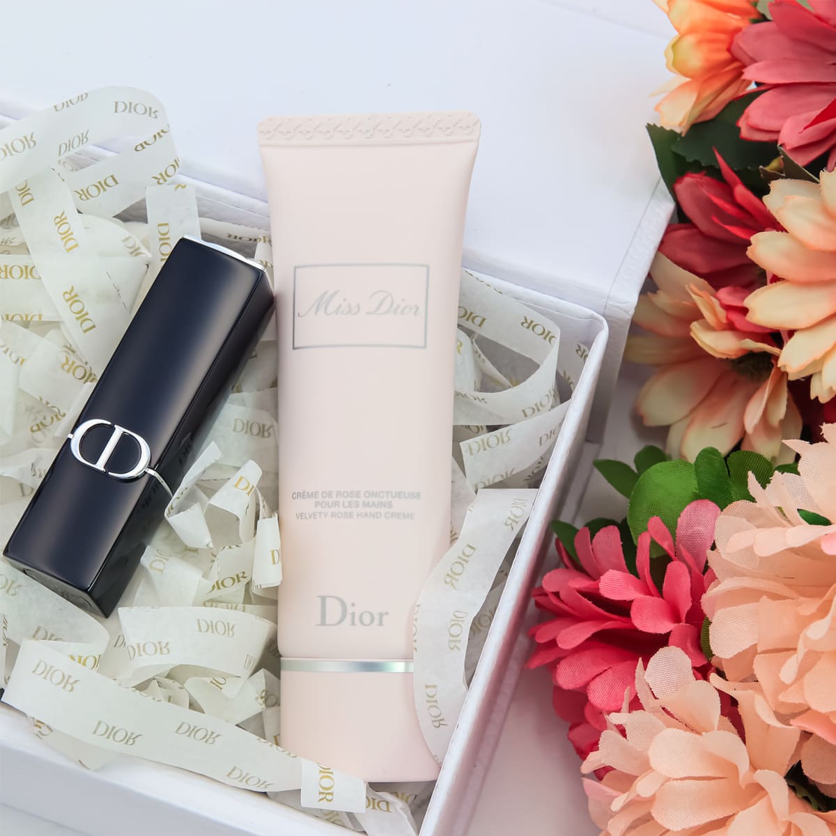 DIOR リップ ハンドクリーム ボックスセット ルージュディオールバーム