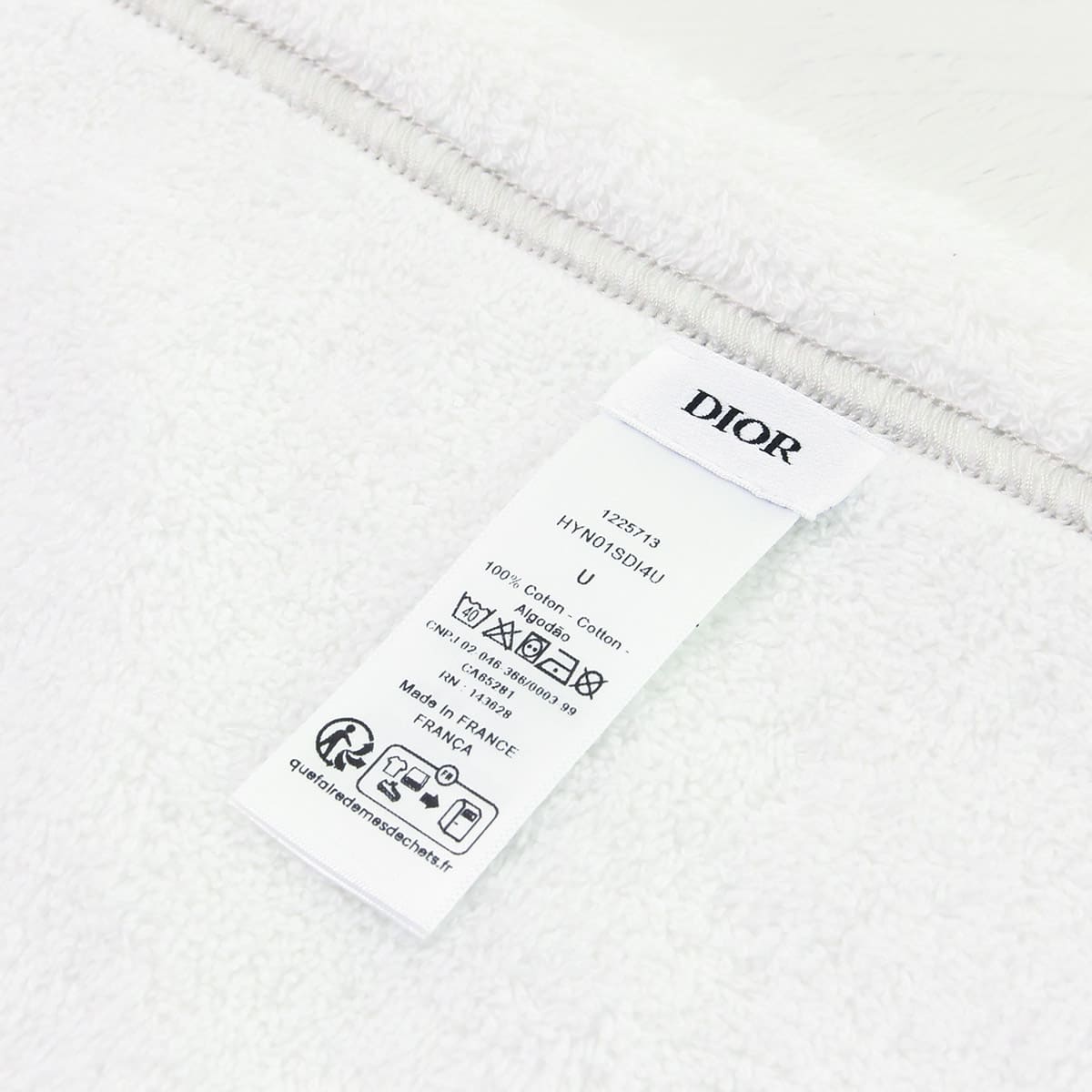Dior ディオール ウォッシュクロス タオル 厚手 タオルハンカチ