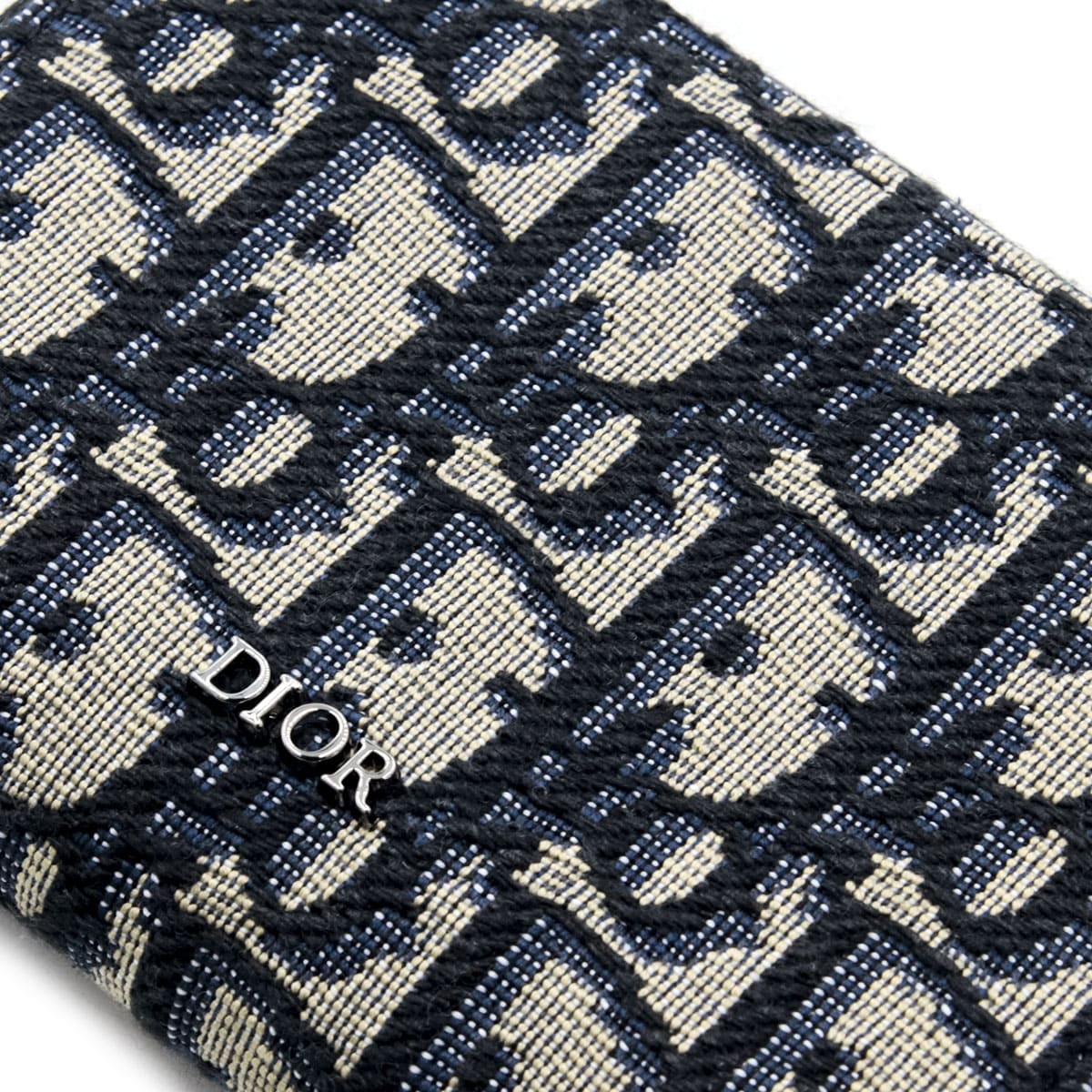 ディオール ジップコインケース カードケース Dior オブリーク ジャ