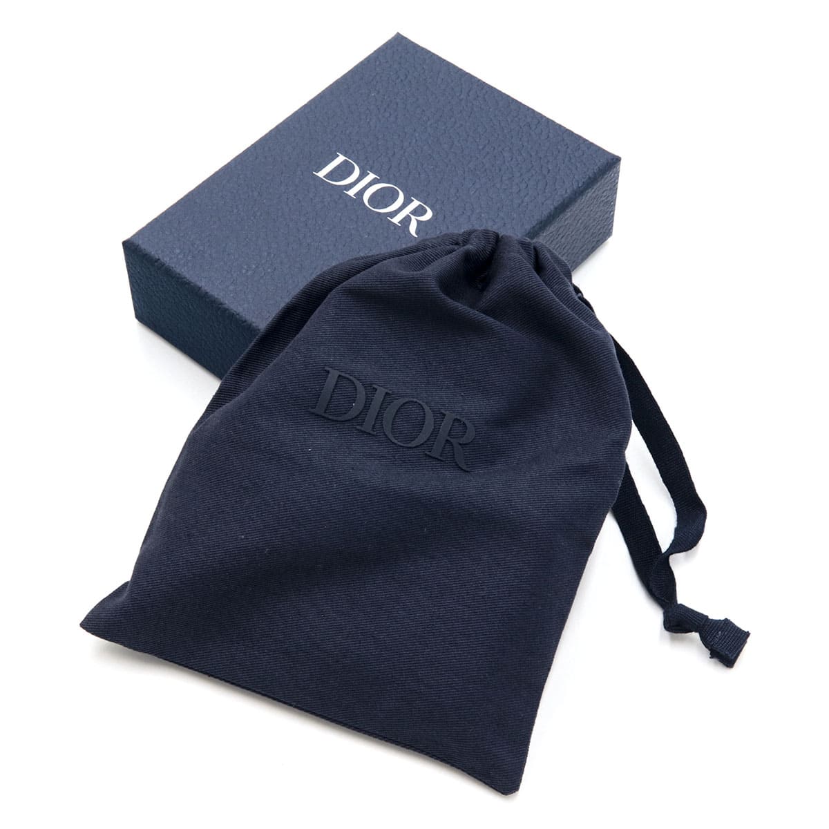 【現行品・美品】DIOR オブリーク マネークリップ ジャガード カードケース Christian Dior（クリスチャン・ディオール） オブリーク カードケース