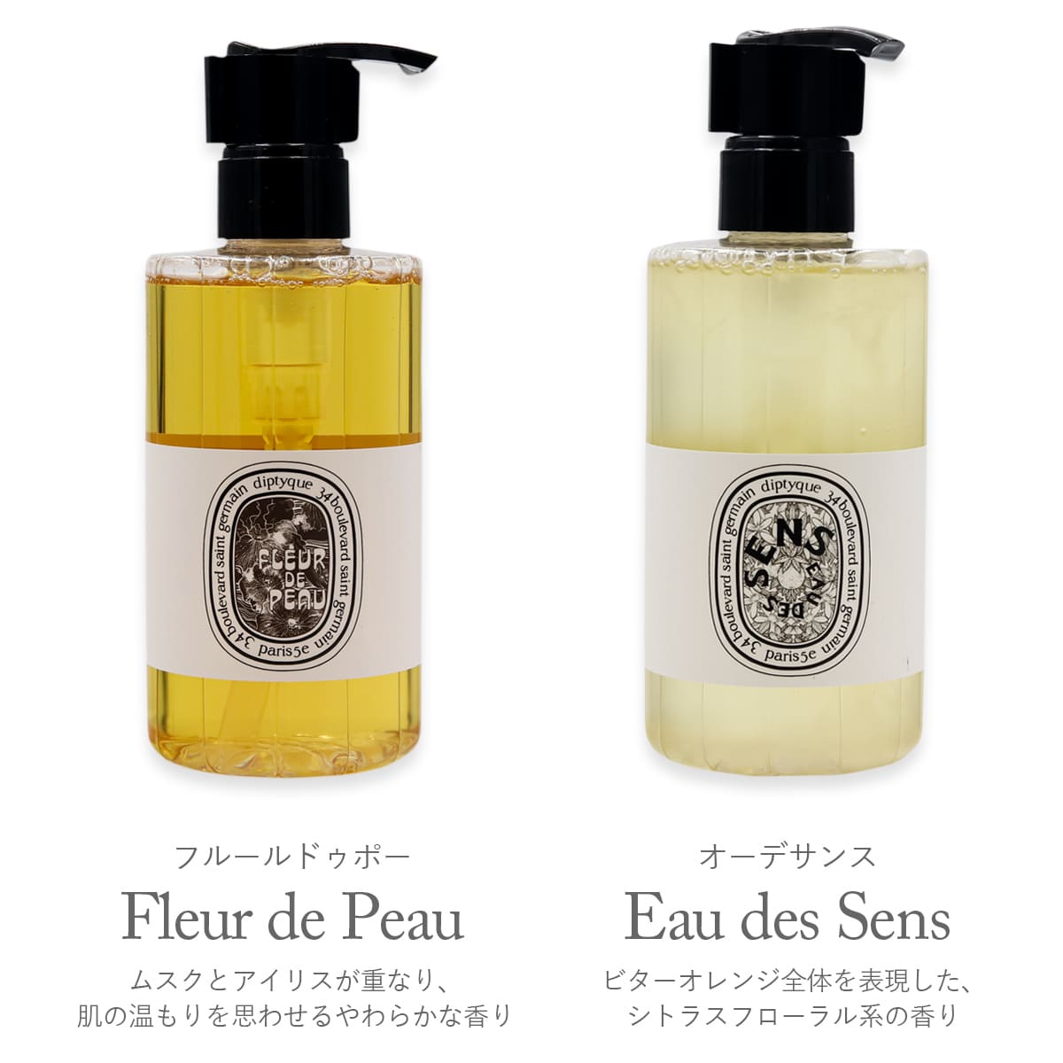 選べる6種類 ディプティック フレグランス ウォッシュジェル 200ml
