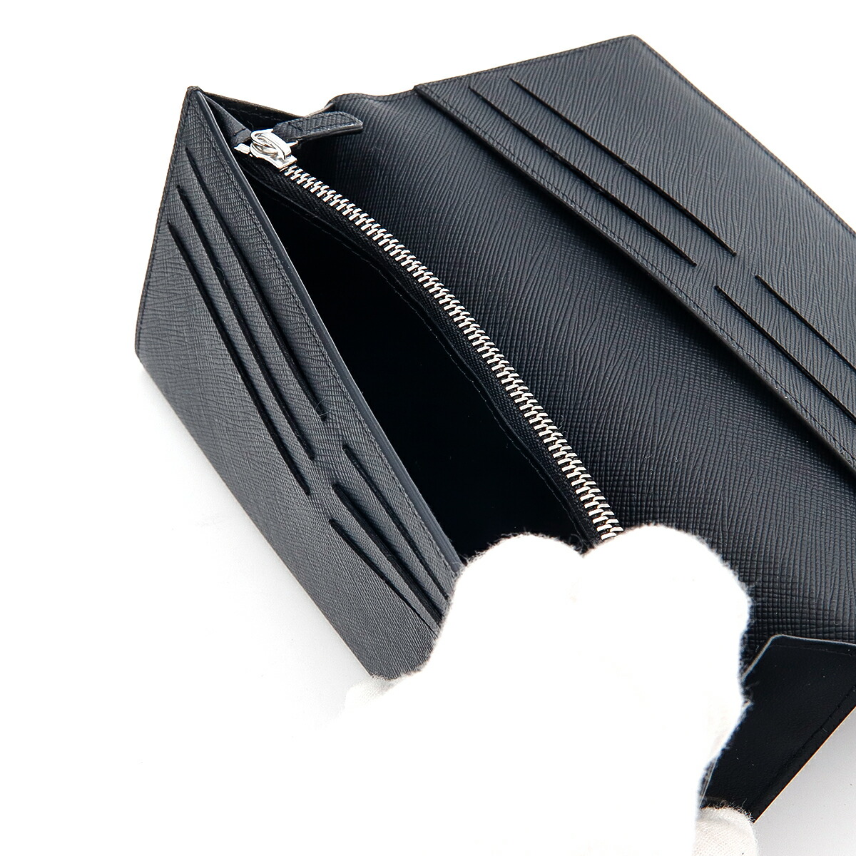 dunhill（ダンヒル） 財布 メンズ 長財布 PLAIN プレーン ブラック