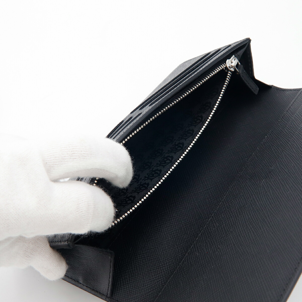 dunhill（ダンヒル） 財布 メンズ 長財布 PLAIN プレーン ブラック