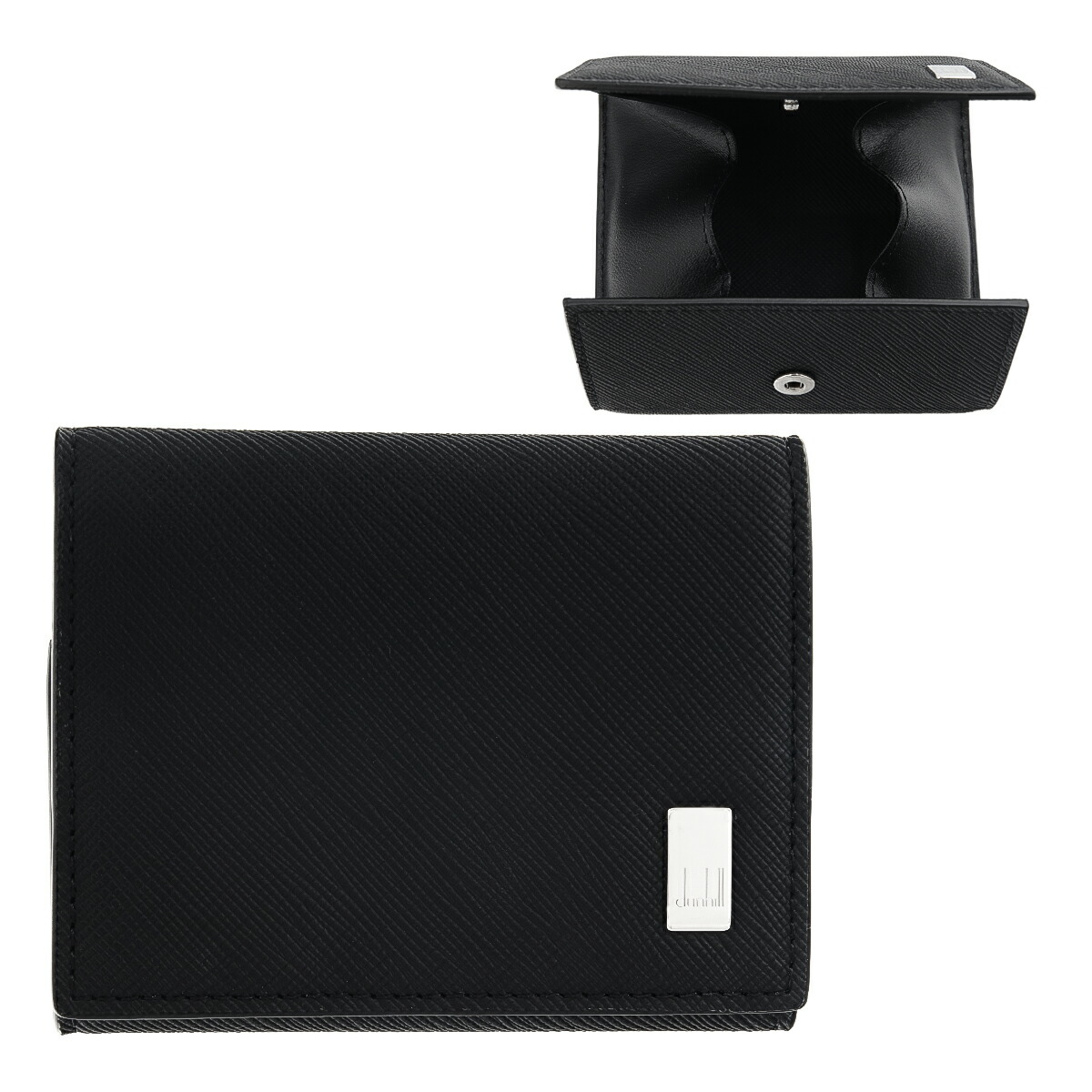 ダンヒル ケース 小銭入れ プレーン ブラック メンズ DUNHILL 22R2P13PS001R dunhill（ダンヒル） コインケース メンズ 小銭入れ PLAIN プレーン