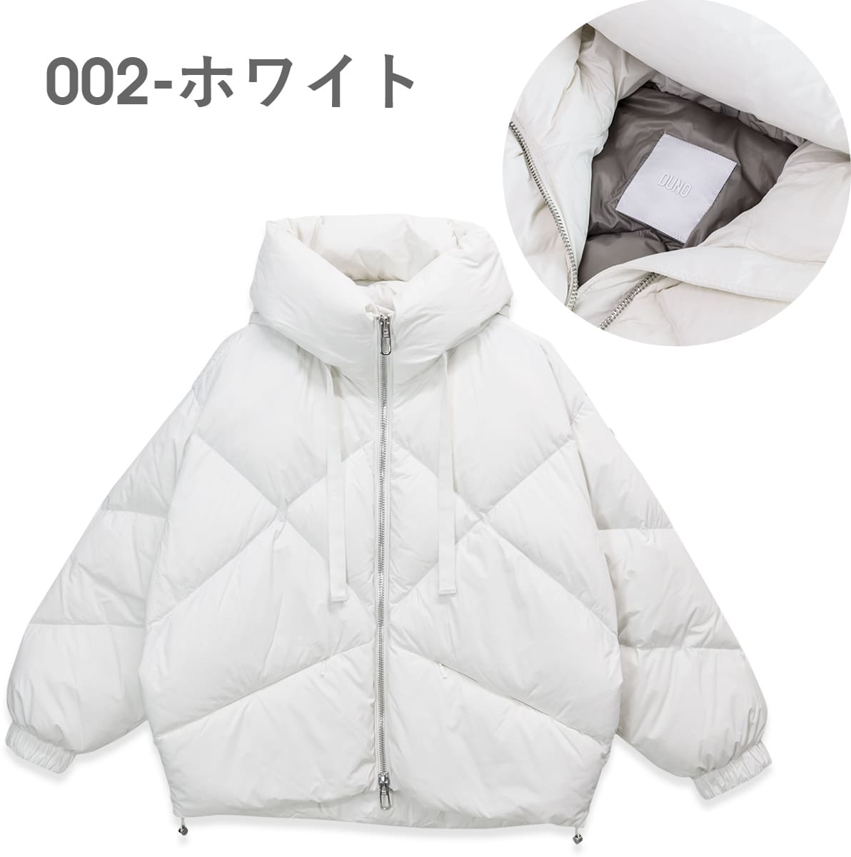 デュノ DUNO ダウン ジャケット ペギー コート 2025秋冬 PEGGIE APRICA