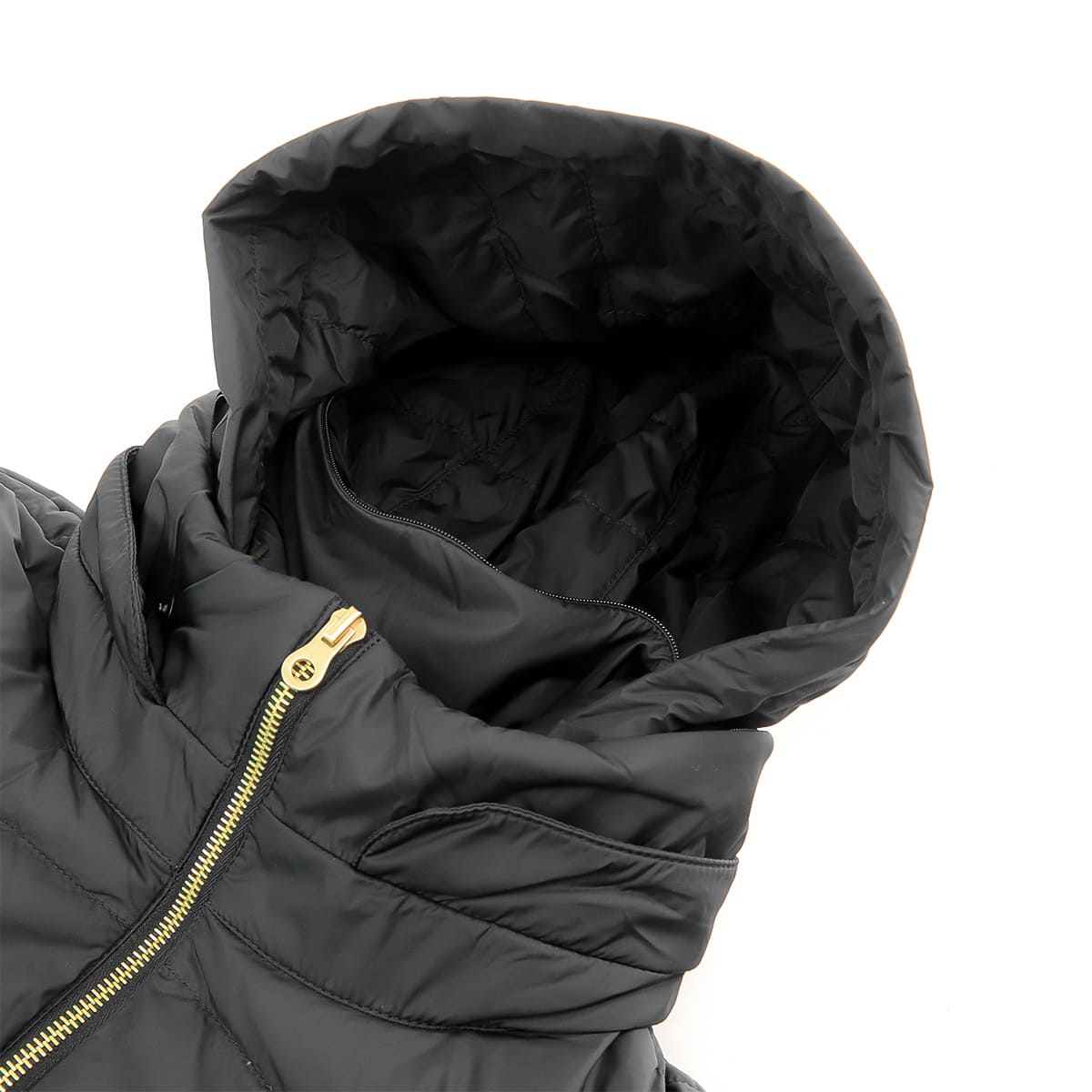 美品　DUVETICA ネイビー ダウンジャケット 42 LEXYDUE DUVETICA（デュベティカ） ダウンジャケット 42 ネイビー レディース