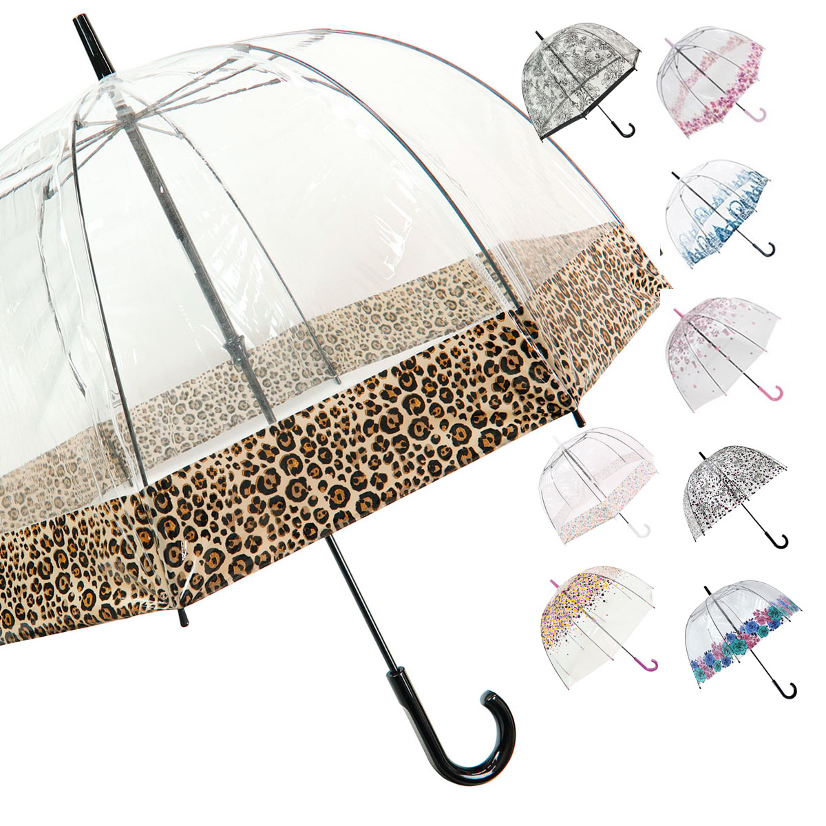 フルトン FULTON 傘 レディース 雨傘 正規品 長傘 バードゲージ BirdCage2 Fulton Umbrella かさ 鳥かご ビニール傘  L042 対策 秋雨 秋の長雨 対策