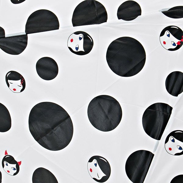 FULTON（フルトン） 傘 折りたたみ傘 ルルギネス 正規品 LULU GUINNESS