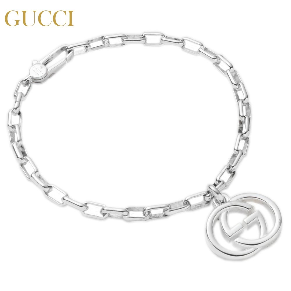 ど*ん様 GUCCI シルバー チェーンブレスレット ロープチャーム あなたにおすすめの商品 GUCCI シルバー チェーンブレスレット