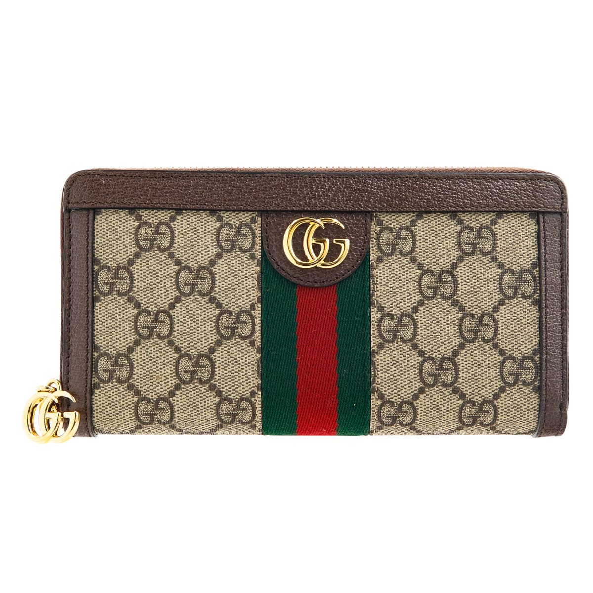 GUCCI（グッチ） 財布 レディース 長財布 オフィディア GG ロゴ ジップ