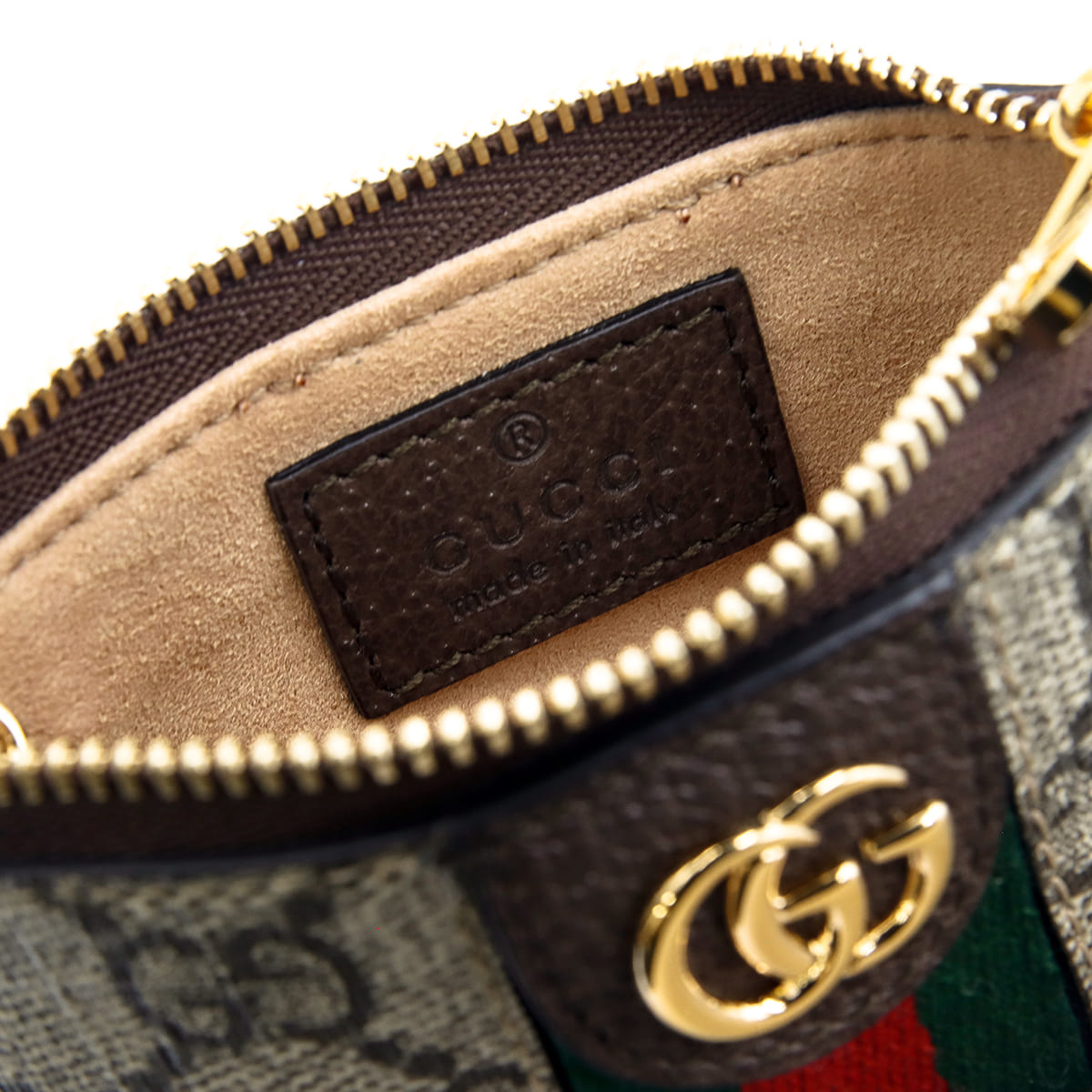 【最終値下げ】GUCCI コインケース ベージュ 黒 最終値下げ】GUCCI コインケース ベージュ 黒
