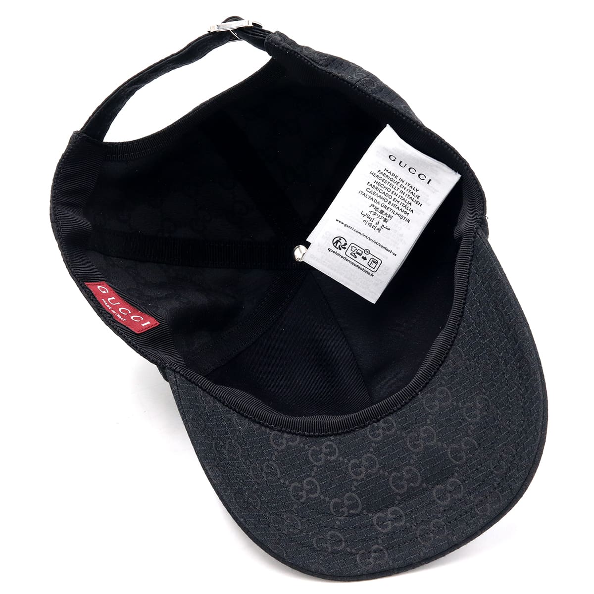 GUCCI グッチ GG リップストップ ベースボールキャップ キャップ 帽子
