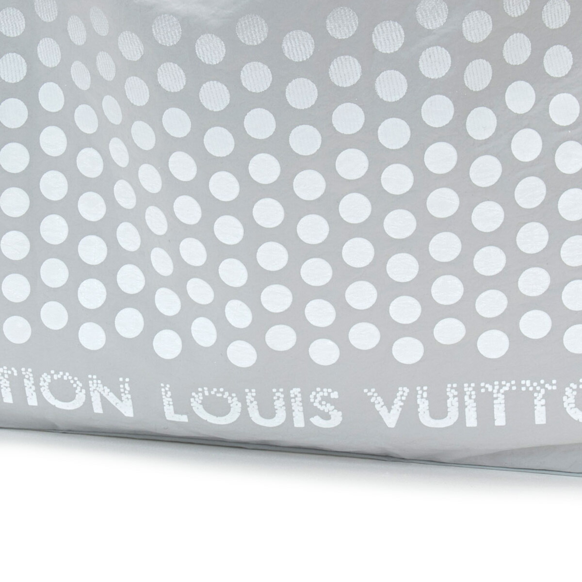 フォンダシオン ルイヴィトン エコバッグ FONDATION LOUIS VUITTON ブックストア ショッピングバッグ エコバッグ グレー おしゃれ かわいい 限定 ブランド 新品 正規品 通販 2025