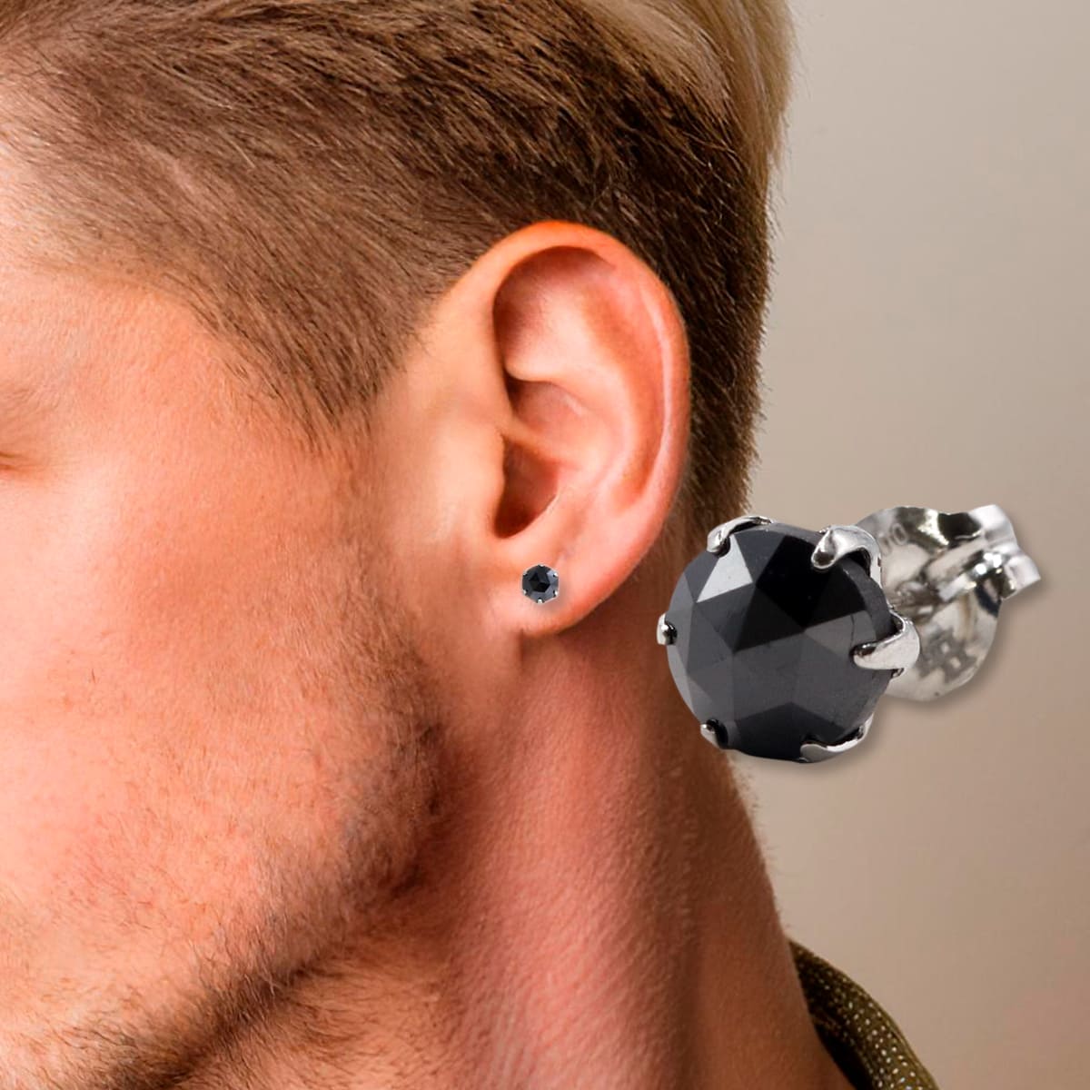 ライオンハート ピアス メンズピアス シングルスタッドピアス 片耳