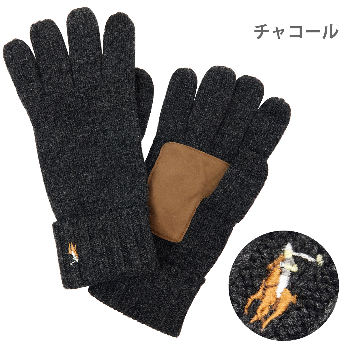 Ralph Lauren ダークグリーン チェック 手袋 S11594053 - 小物UNICITY