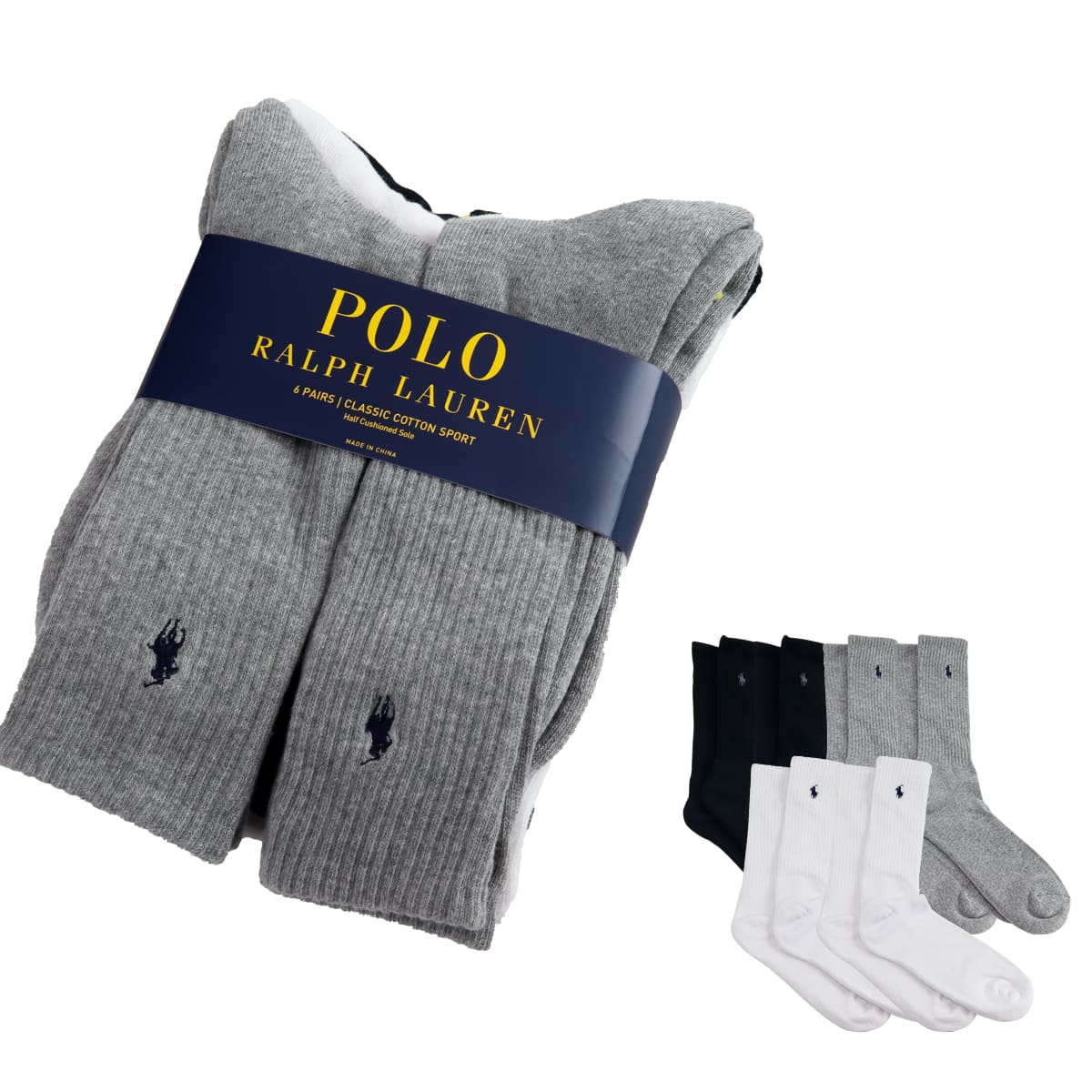 ポロ ラルフローレン 靴下 メンズ POLO RALPH LAUREN ソックス 6