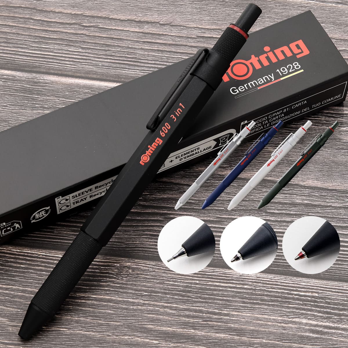 ロットリング ボールペン ROTRING 600 ボールペン シャープペンシル