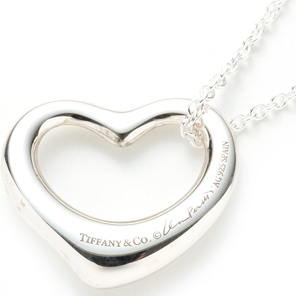 TIFFANY&Co.（ティファニー） ネックレス オープンハート ペンダント