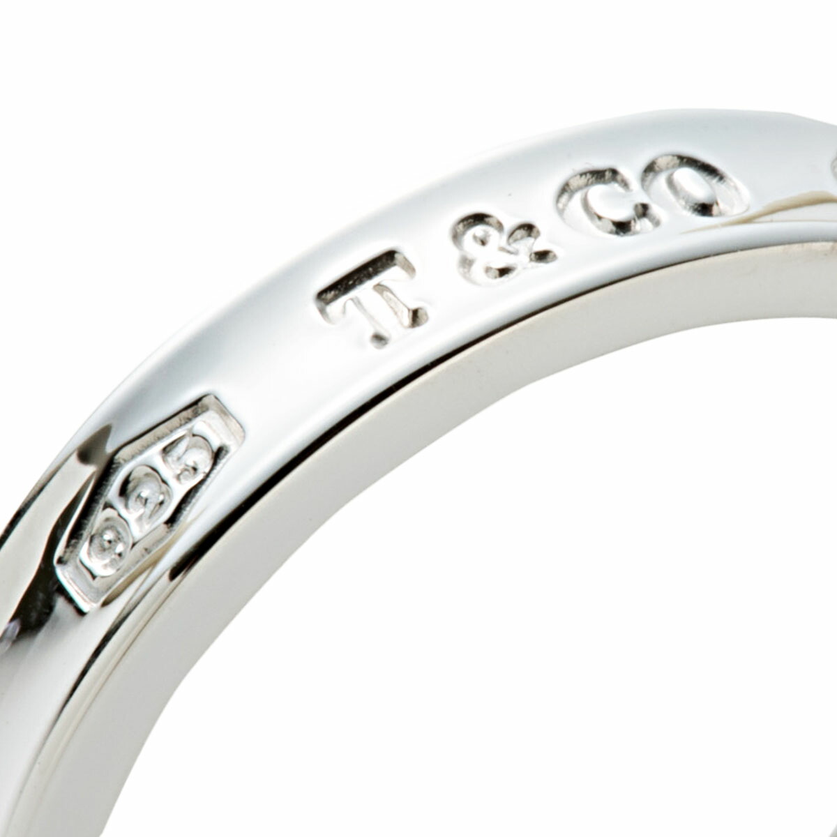 ティファニー 指輪 女性 TIFFANY&Co リング 正規品 ナローベーシック 
