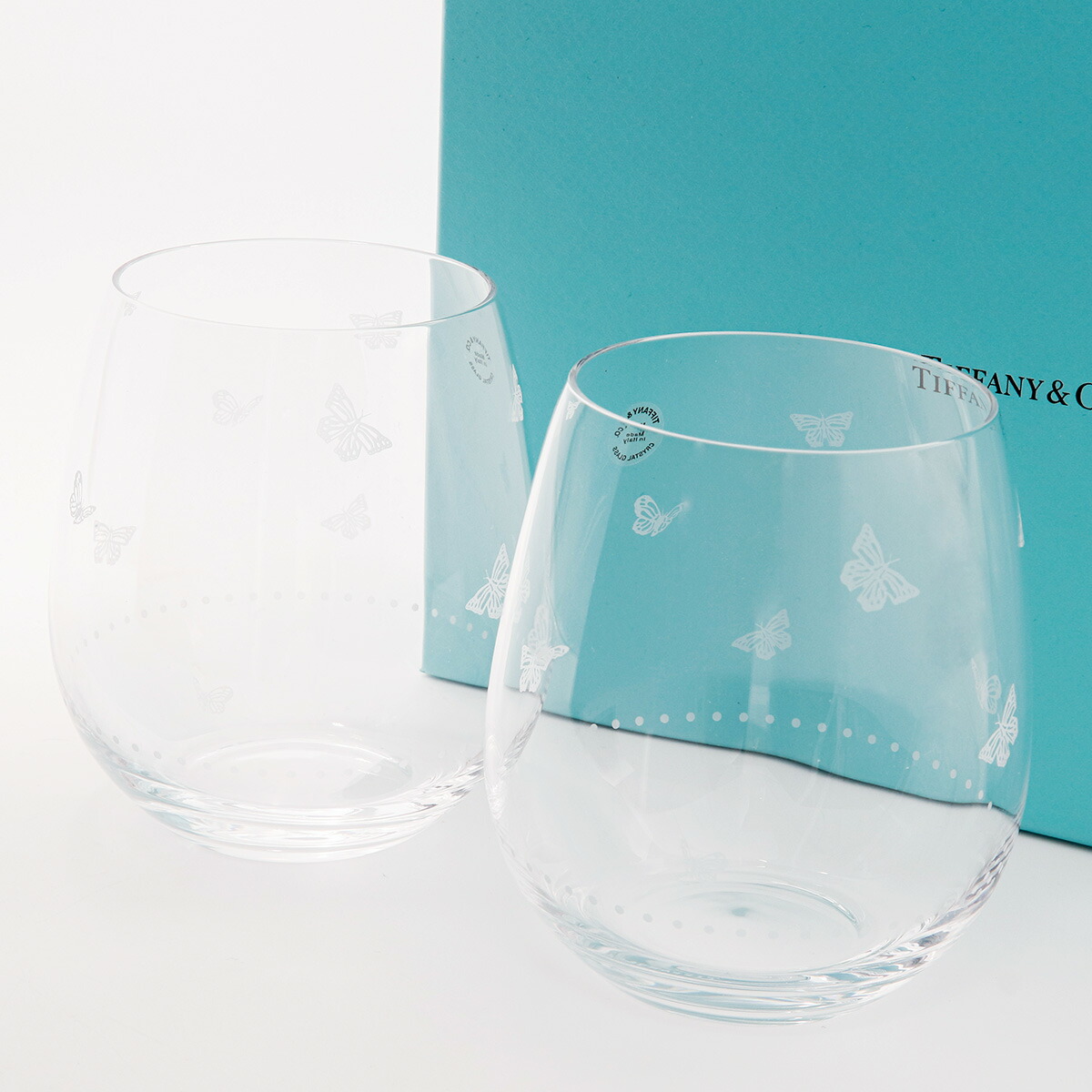 TIFFANY&Co. ティファニー グラス ペア 結婚祝い ギフトセット