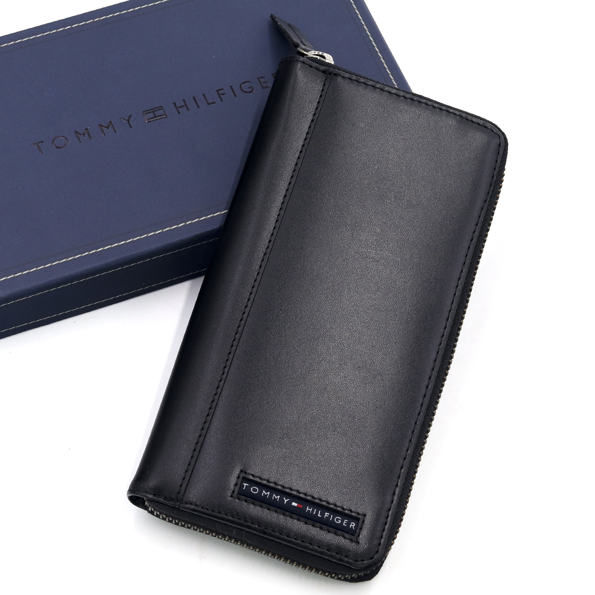 トミーヒルフィガー 財布 メンズ TOMMY HILFIGER 長財布 ラウンド