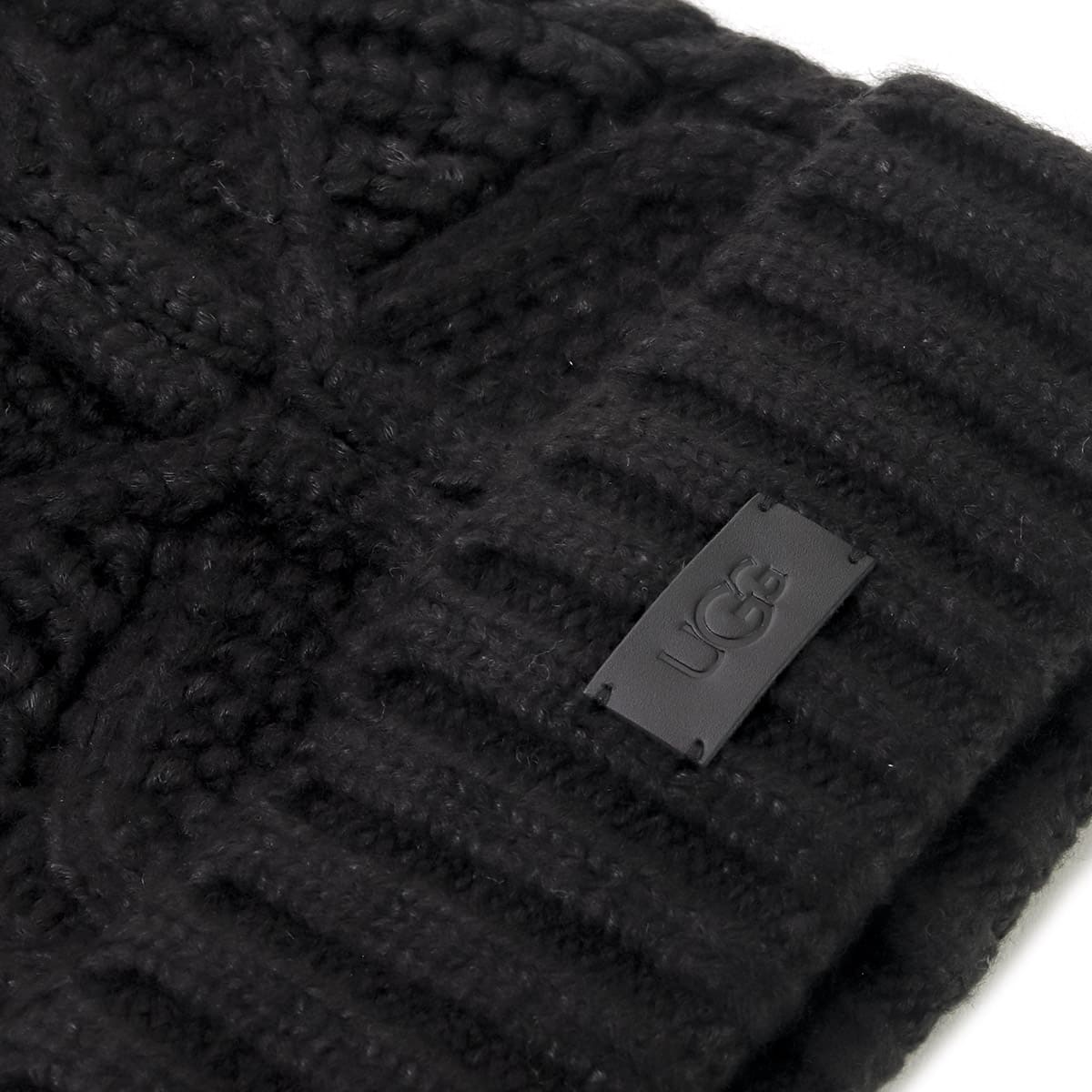 UGG 帽子 アグ ニット帽 メンズ レディース ケーブル ビーニー ウィズ