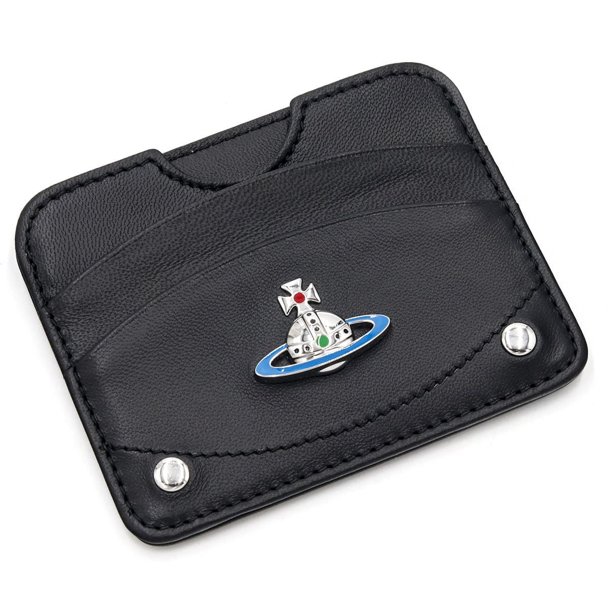 Vivienne Westwood パスケース エンブレム ブラック 2061 Vivienne Westwood パスケース エンブレム ブラック 2061