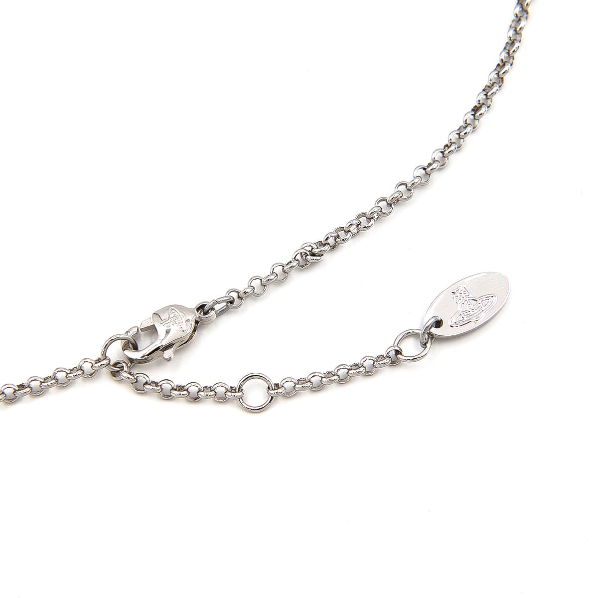 ヴィヴィアンウエストウッド ネックレス 正規品 レディース Vivienne Westwood ミニ バス レリーフ シルバー 63020086の画像