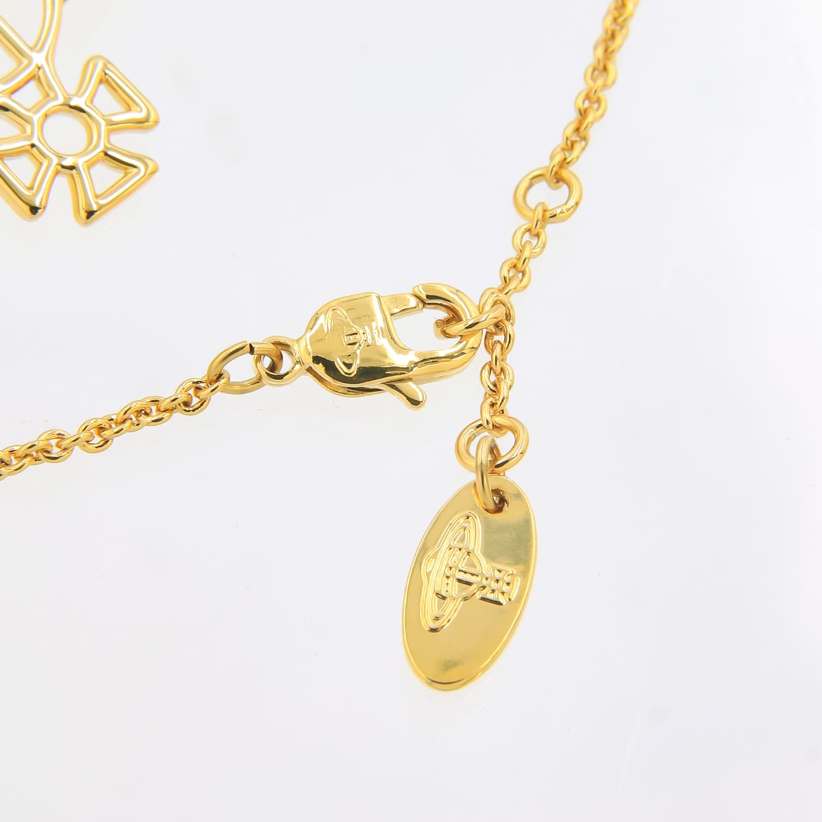 Vivienne Westwood ラインストーンブレスレット　ゴールド Vivienne Westwood ヴィヴィアンウエストウッド ブレスレット