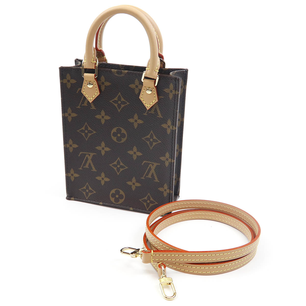 Louis Vuitton サックプラ LOUIS VUITTON ルイヴィトン バッグ モノグラム プティット