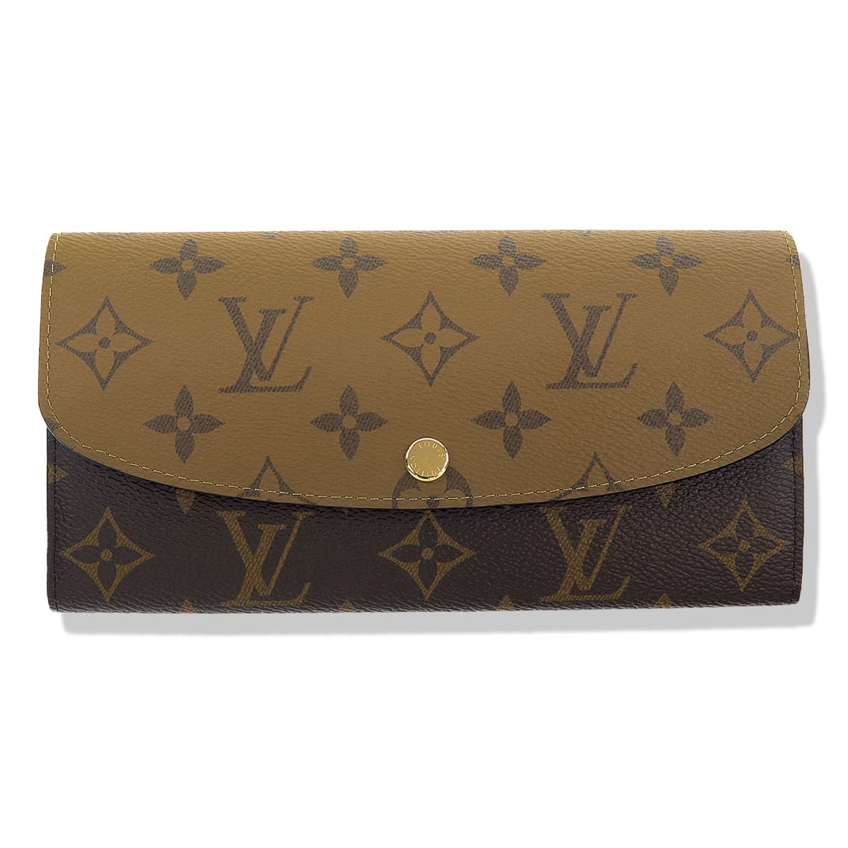 ルイヴィトン 財布 レディース LOUIS VUITTON 財布 長財布 レディース ポルトフォイユ・エミリー モノグラム・リバース M82157