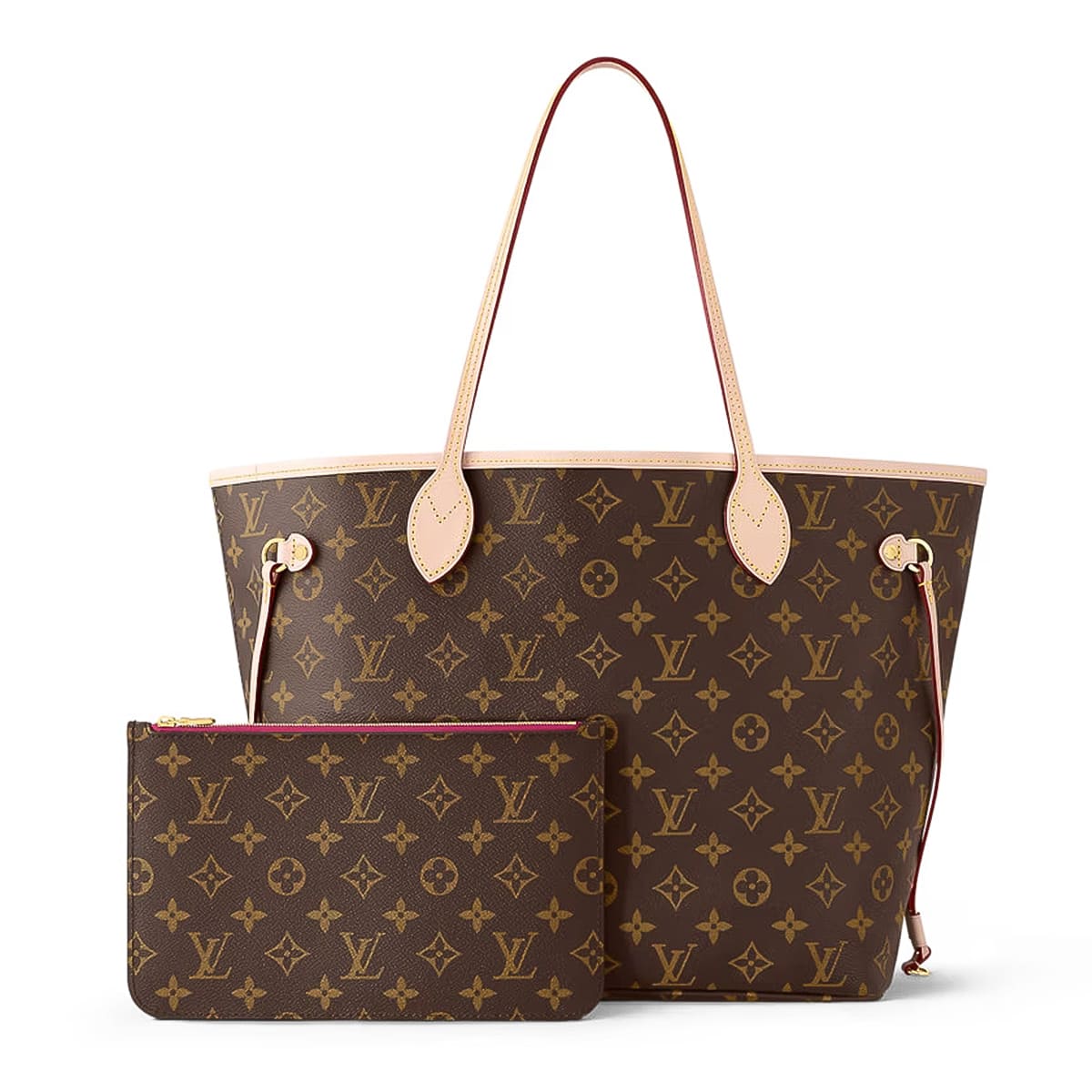 Louis Vuitton トートバッグ ブラウン ネヴァーフル ルイヴィトン トートバッグ M46978 GM モノグラム 1998