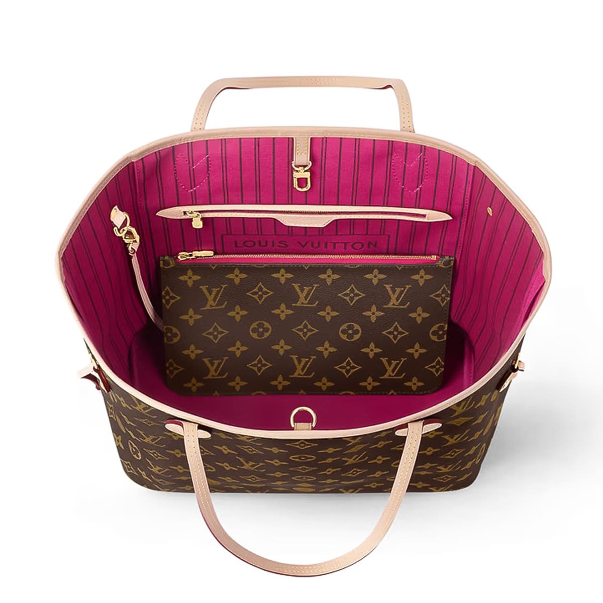 ネヴァーフル ルイヴィトン モノグラム バッグ レディース LOUIS