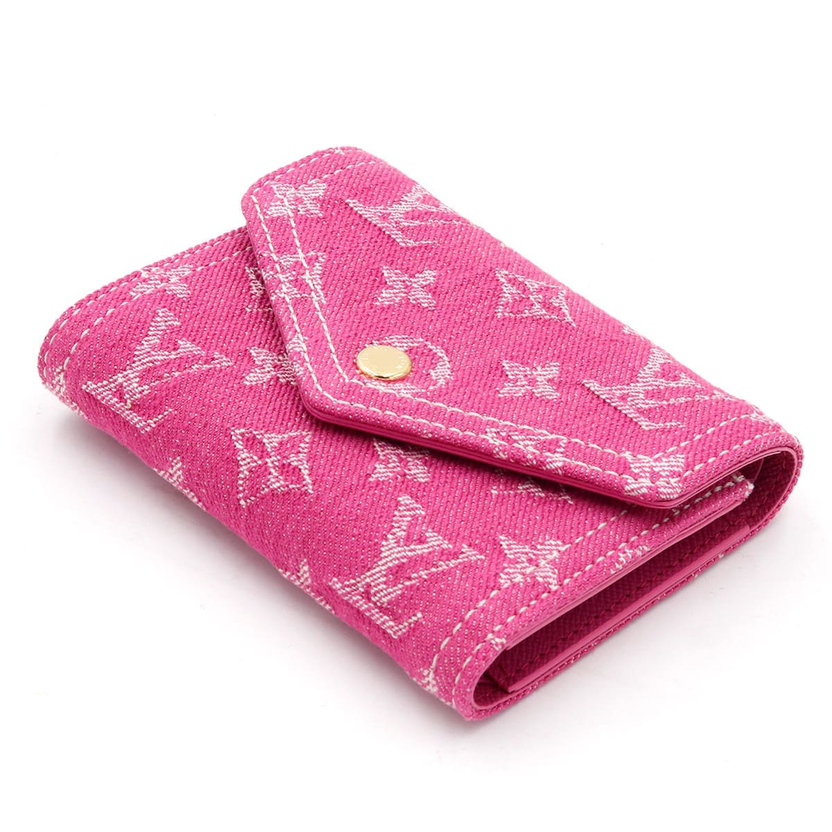 LOUIS VUITTON 三つ折り財布 ホワイト/ピンク vuitton-1384_5.jpg