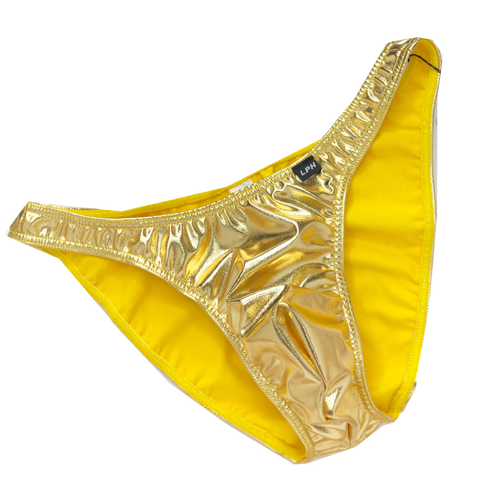メンズ 下着 ビキニ 大きなサイズ 男性下着 つやつや 光沢 ソフト