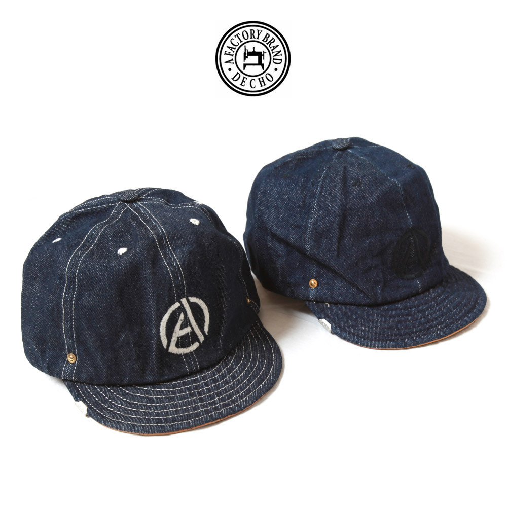 decho×アナクロノーム　デニムキャップ decho デコー アナクロノーム デニムキャップ