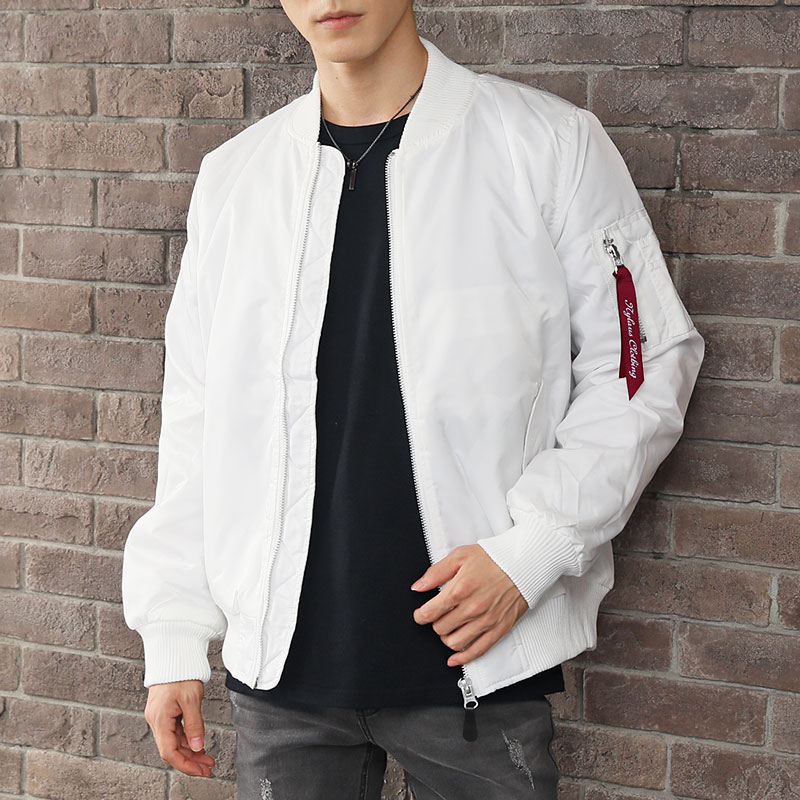 Y-3 ホワイト MA-1 フライトジャケット Y-3 ホワイト MA-1 フライトジャケット Y-3 ホワイト MA-1 フライト