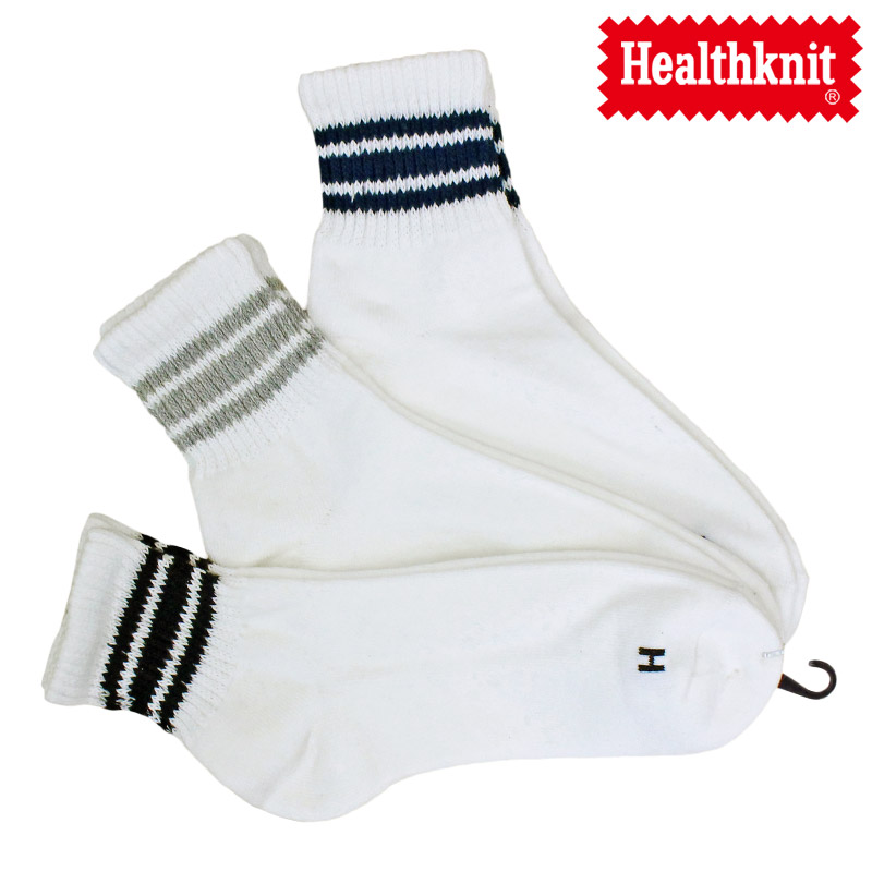 Healthknit メンズショートソックス ヘルスニット メンズ靴下 3