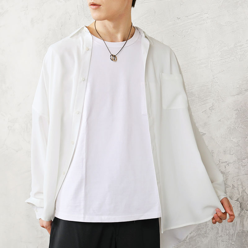 極美品】ハイドロゲン XXLサイズ ストラップシャツ メンズ