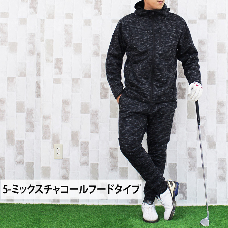 V12☆セットアップパーカースウェット☆ゴルフメンズウェア☆上下セット V12☆セットアップパーカースウェット☆ゴルフメンズウェア☆上下