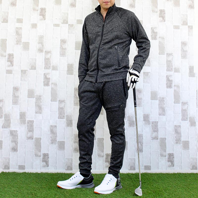 ゴルフウェア セットアップ メンズ 上下セット ジャージ ゴルフパンツ ジップアップ スタンドジャケット イージーパンツ ブルゾンストレッチ スポーツ | ブランド登録なし | 06