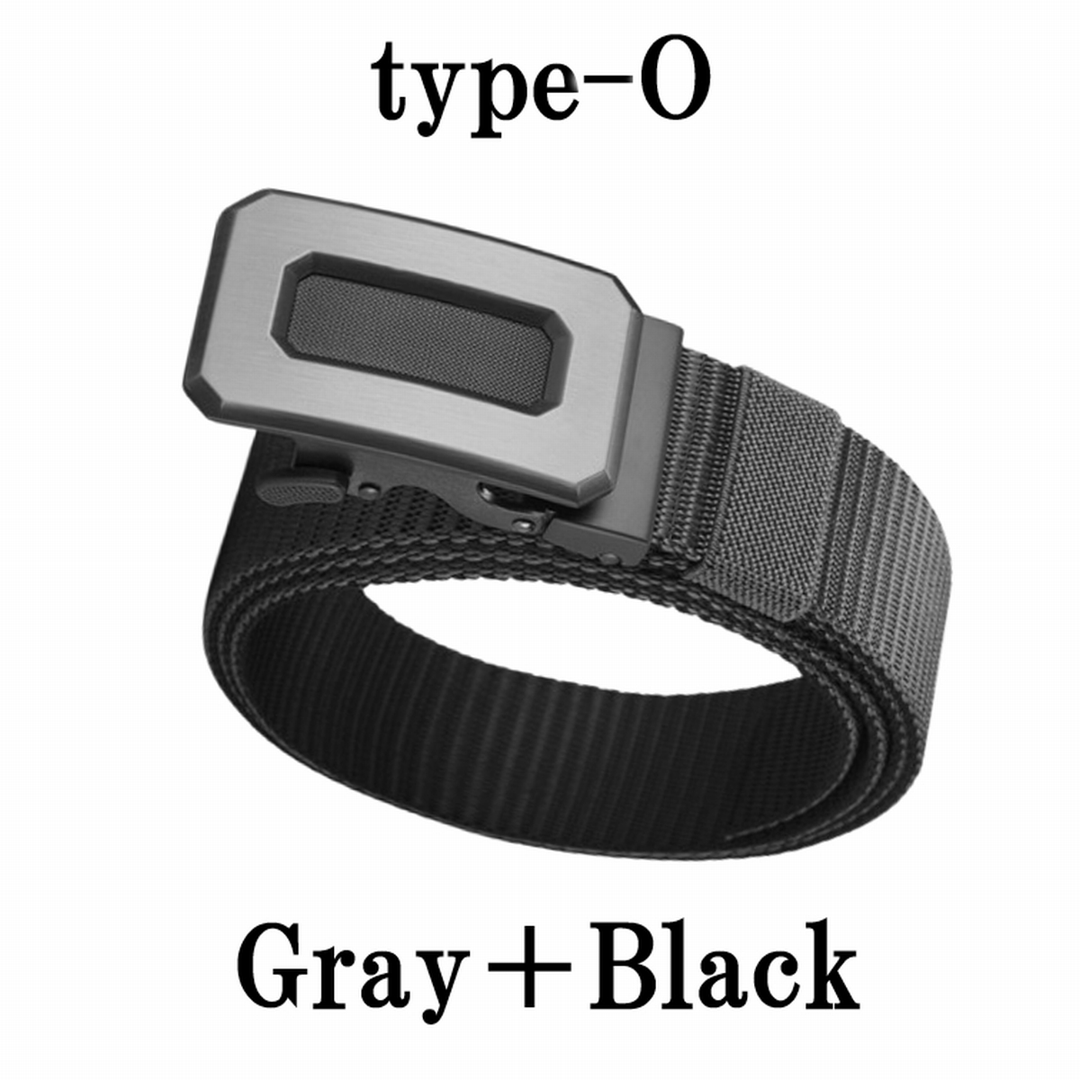ベルト ゴルフ オートロック メンズ 穴なし 無段階 ナイロン リバーシブル 大きい 両面 裏表 ブラック スポーツ おしゃれ バックル 人気 黒 爆買 | ブランド登録なし | 16