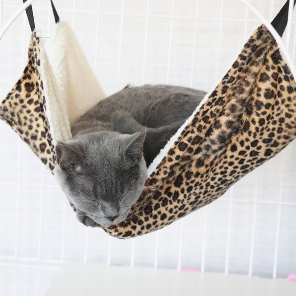 最大65%OFFクーポン 猫 ハンモック ペット ペットハンモック ベッド 吊り下げ ケージ もこもこ 起毛 リバーシブル