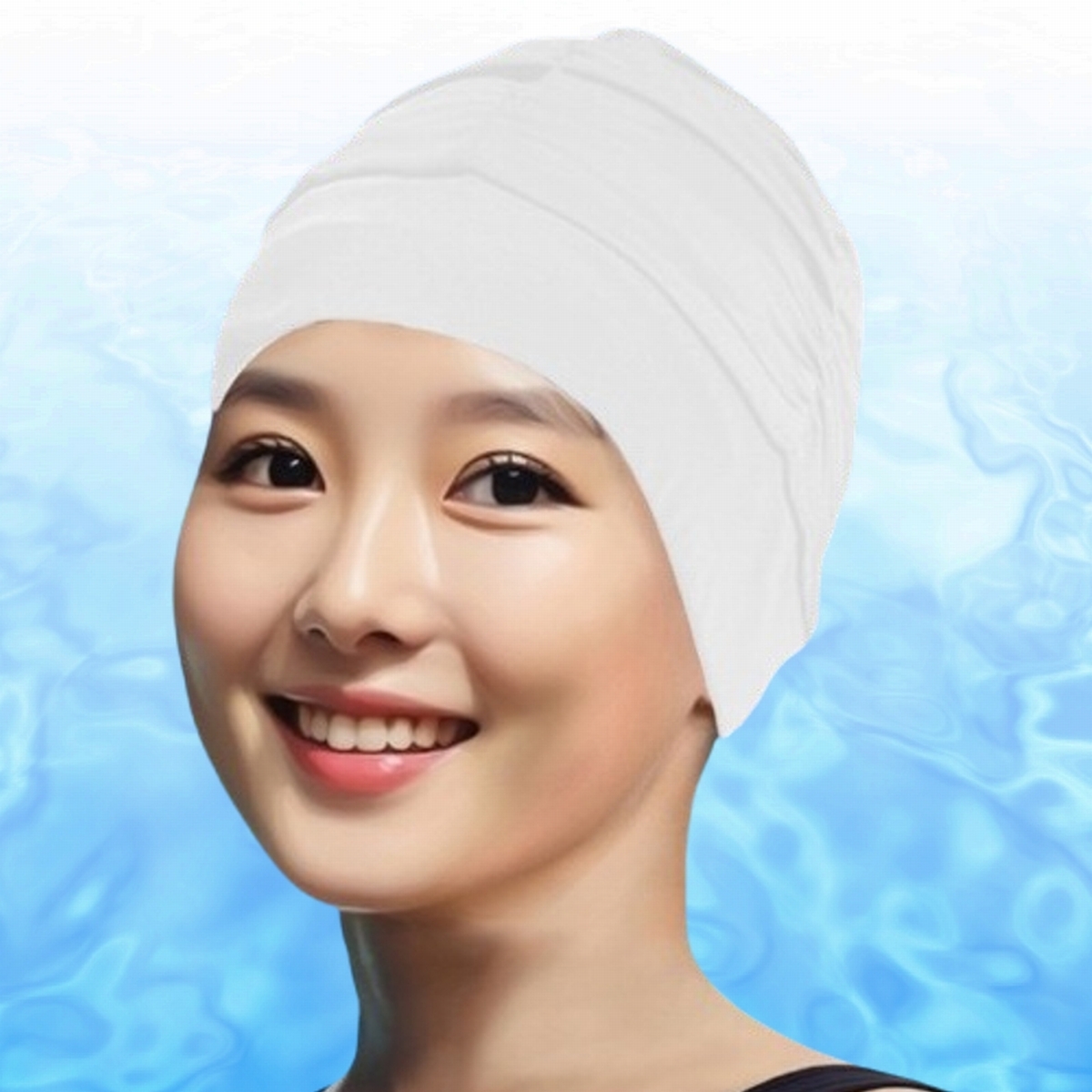 スイムキャップ 水泳帽 水泳 帽子 レディース 長い髪 深め