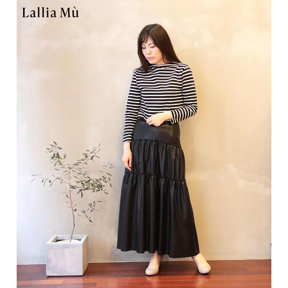 Lallia Mù ラリア・ムー 24秋冬ご予約】 フロントジップ