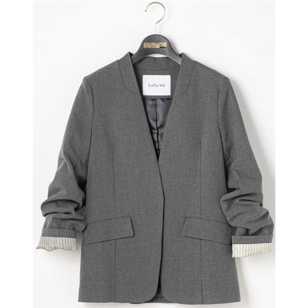 ラリアムー　ジャケット 楽天市場】◇ LalliaMu ラリアムー シアーナイロンダブルコート