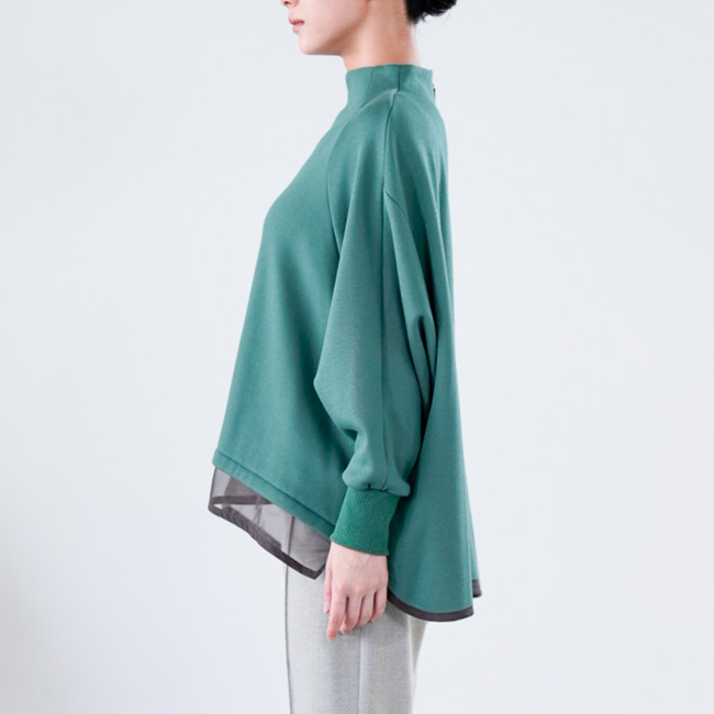 Lallia Mu ラリアムー ソフトサーモ フレア プルオーバー レディース