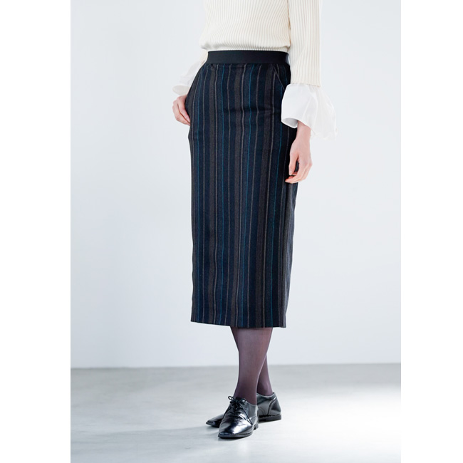 Lallia Mu ラリアムー パイピングポケット タイトスカート