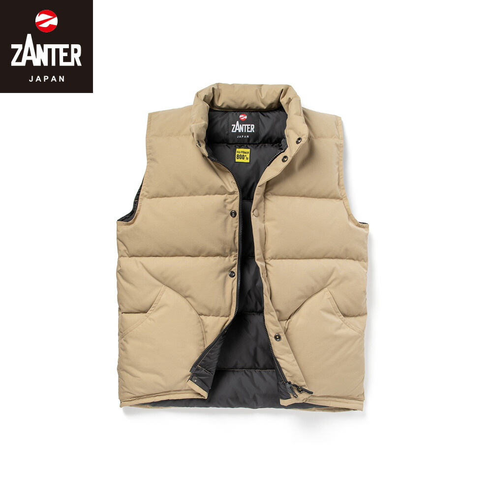 ZANTER JAPAN（ザンタージャパン） ZANTER ザンター ダウンベスト