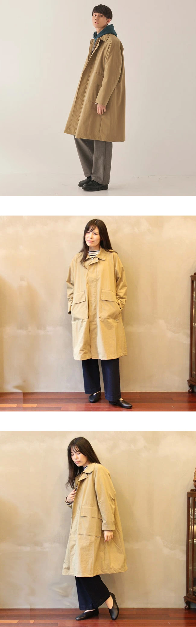 SALE 30%OFF ) amne アンヌ ナイロンオックス カバード コート SALE 30%OFF ) amne アンヌ ナイロンオックス カバード コート